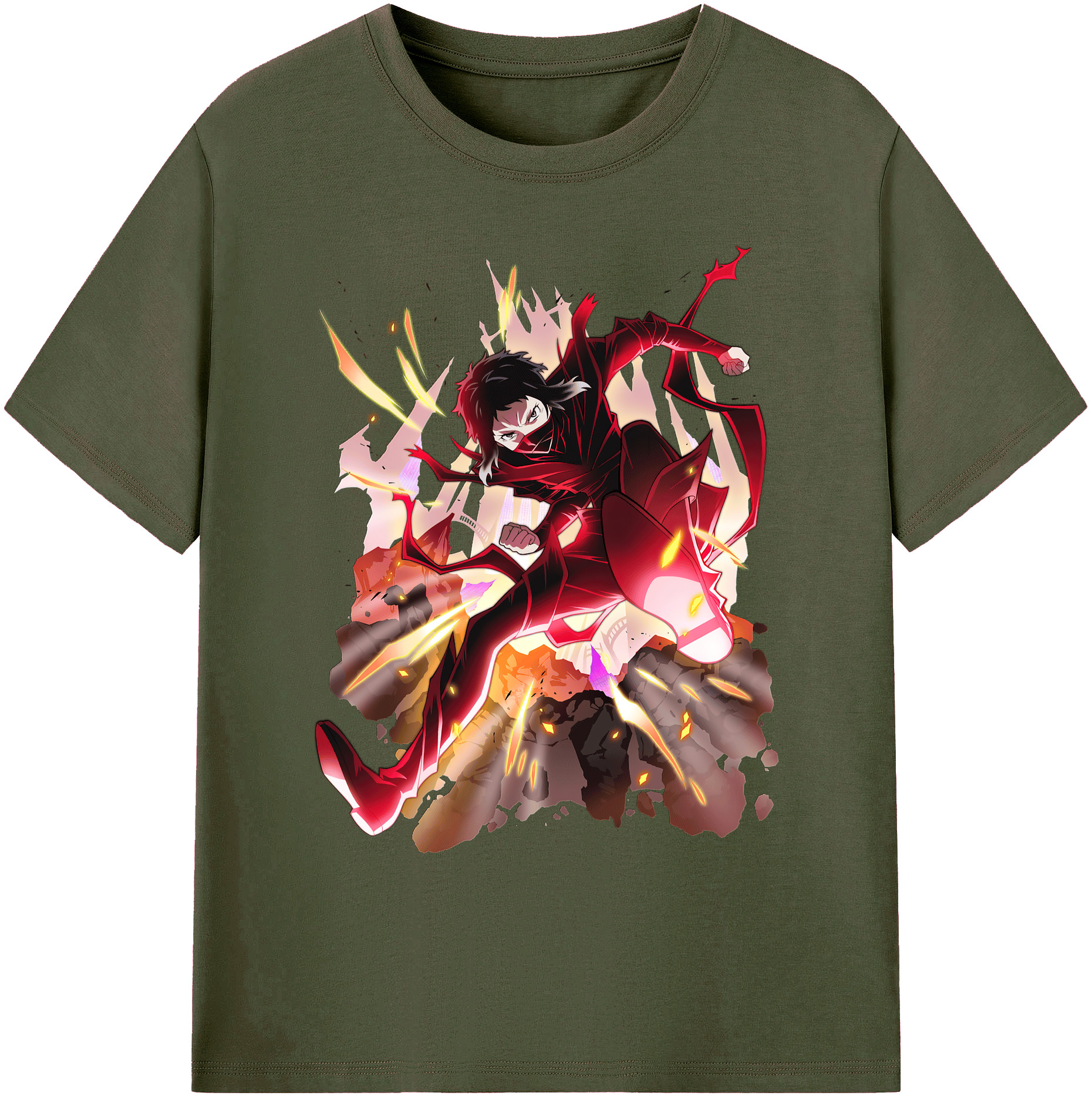 （画像用） 文豪ストレイドッグス Bungo Stray Dogs 綿100％ メンズ半袖Tシャツ｜肌触りやわらか＆通気性